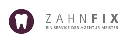 Zahnversicherung Logo ZAHNFIX Ein Service der Agentur Meister GmbH
